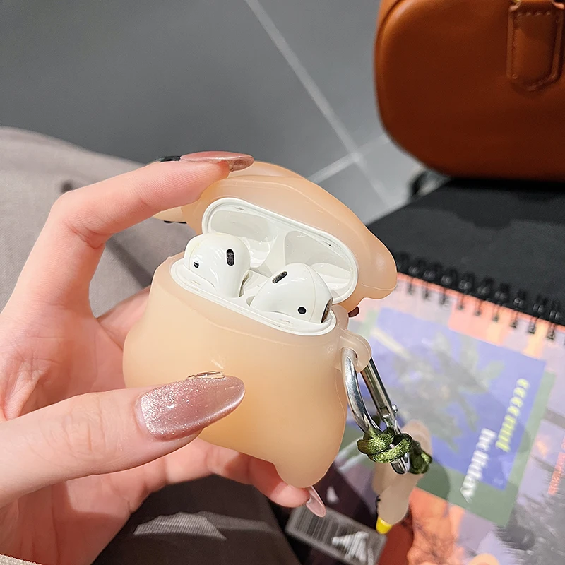 Чехол «Утка» с изменением цвета для Apple Airpods 4, 3, 2, 1 поколения, защитный чехол для AirPods Pro 2-го 1-го поколения Pro2 Creative