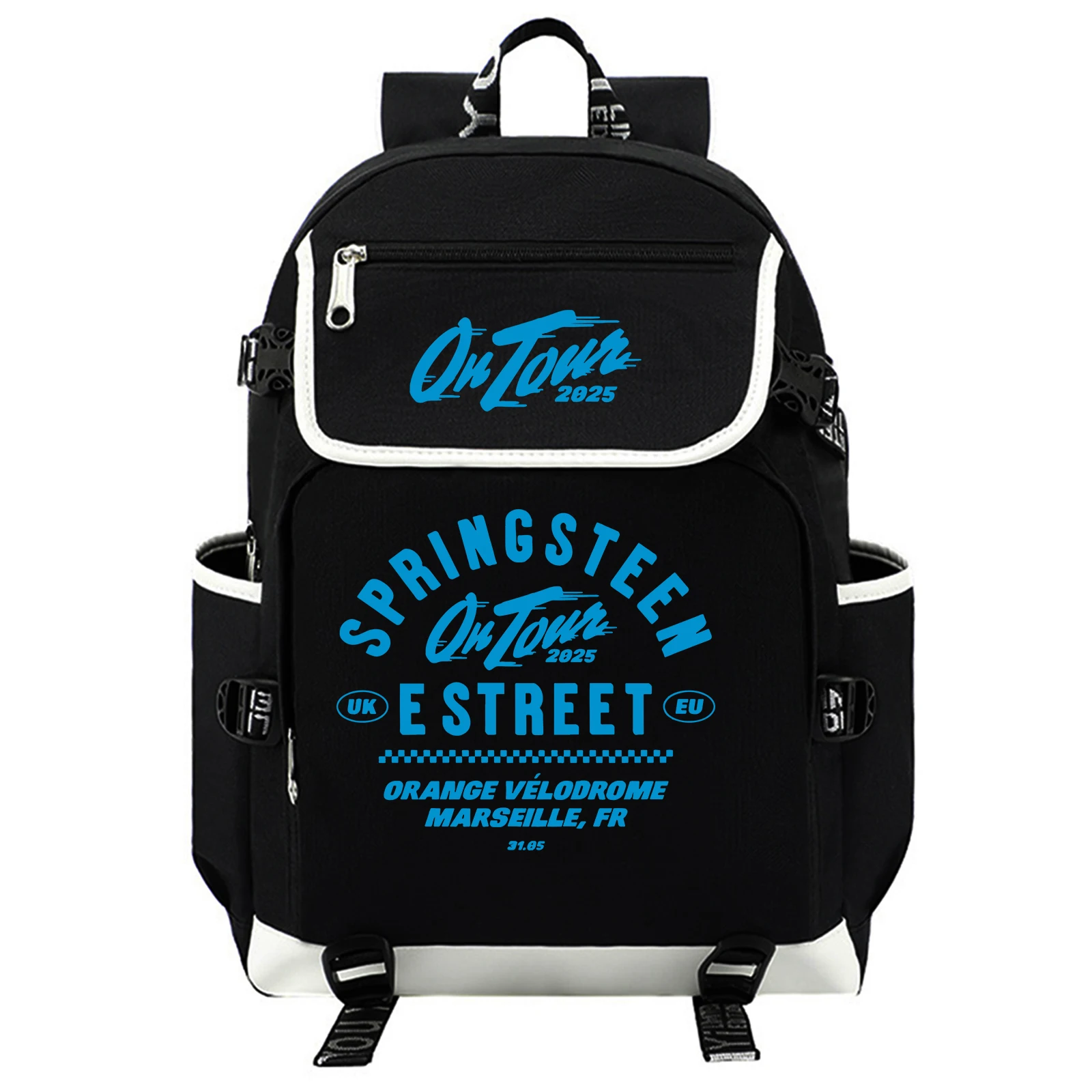 Bruce Springsteen and E Street 2025 Backpack Bookbag Bag Student Teenager Boys Girls Knapsack Schoolbag Rucksack