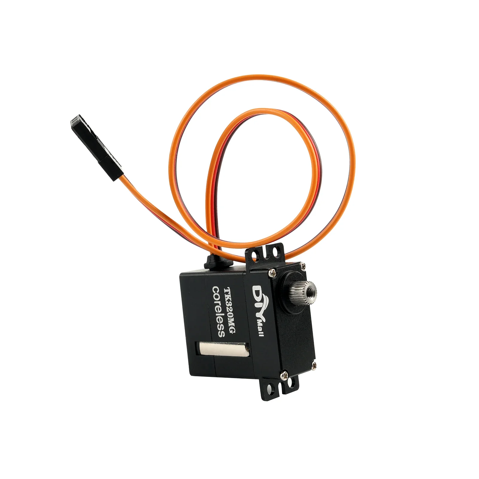 High Torque Coreless Micro Servo with Metal Gear 180°/270°/360° for SCX10 Traxxas TRX4/TRX6/G63 Replacement 3.8kg Performance
