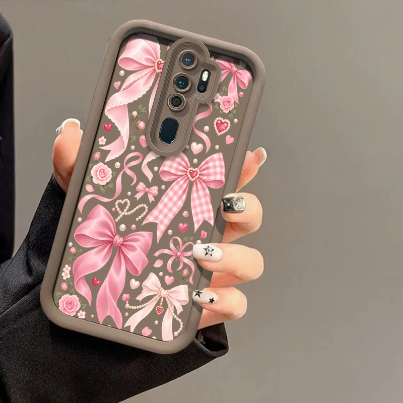 Bowknot Floral Design Phone Case For Moto Edge 60 50 70 Pro Fusion 40 Neo Ultra G Play 2025 2026 2023 Shockproof Soft Cover Etui