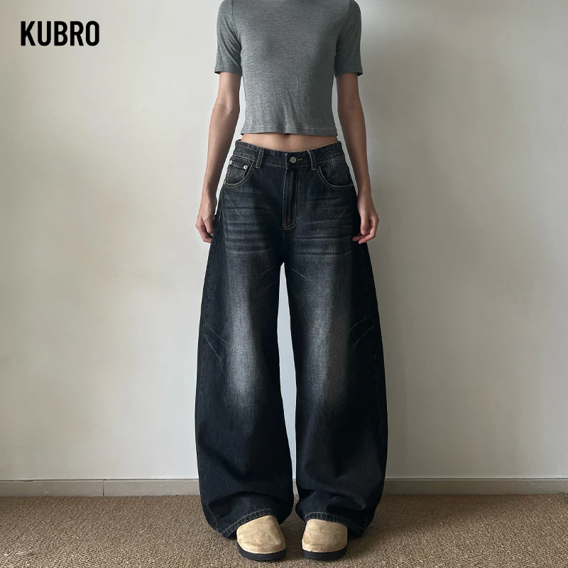 

Men Wide Leg Jeans Baggy Pant Spring Summer Straight Cut Curved Knife Loose Retro Denim Pants Streetwear Fashion Vintage Clothes