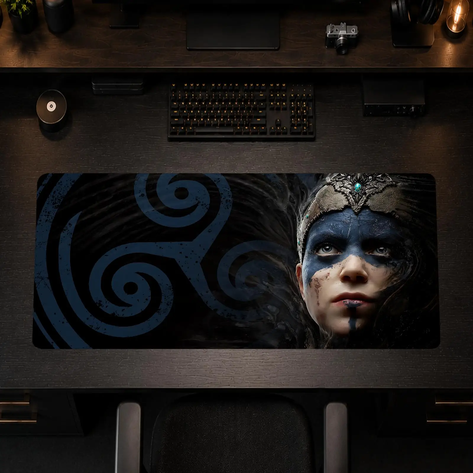 

Hellblade Mouse Pad Gaming office Non-slip Desk Mat Diy Mousepad Large Game Keyboard overlock