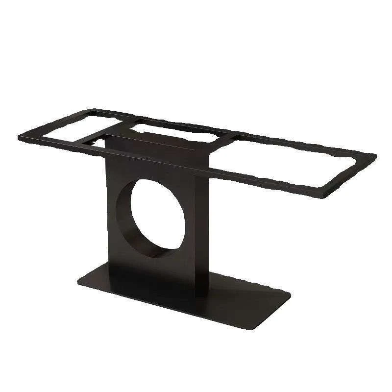 

Rock slab island table legs light luxury metal frame large board conference