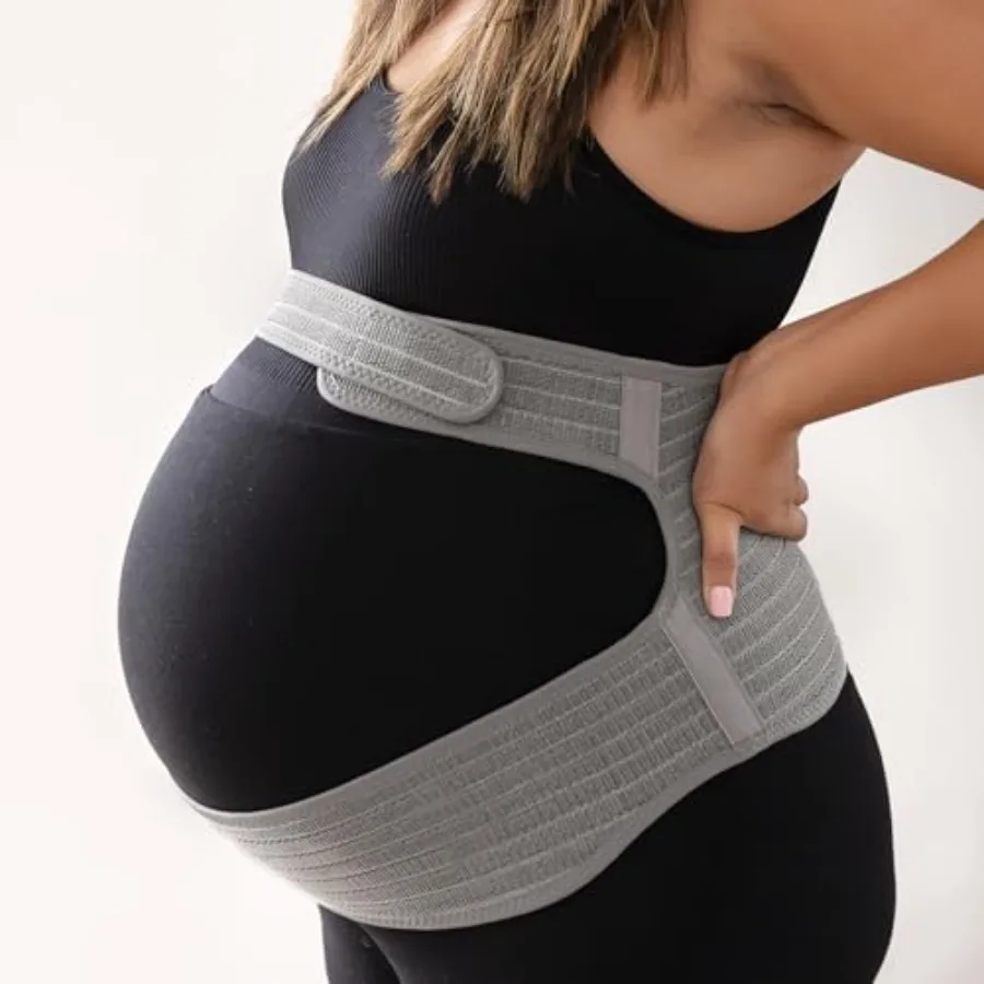 

Pregnancy Belly Band One-Piece Maternity Belt for Pregnant Women Breathable Belly Support Band for Back and Pelvic Pain Relief