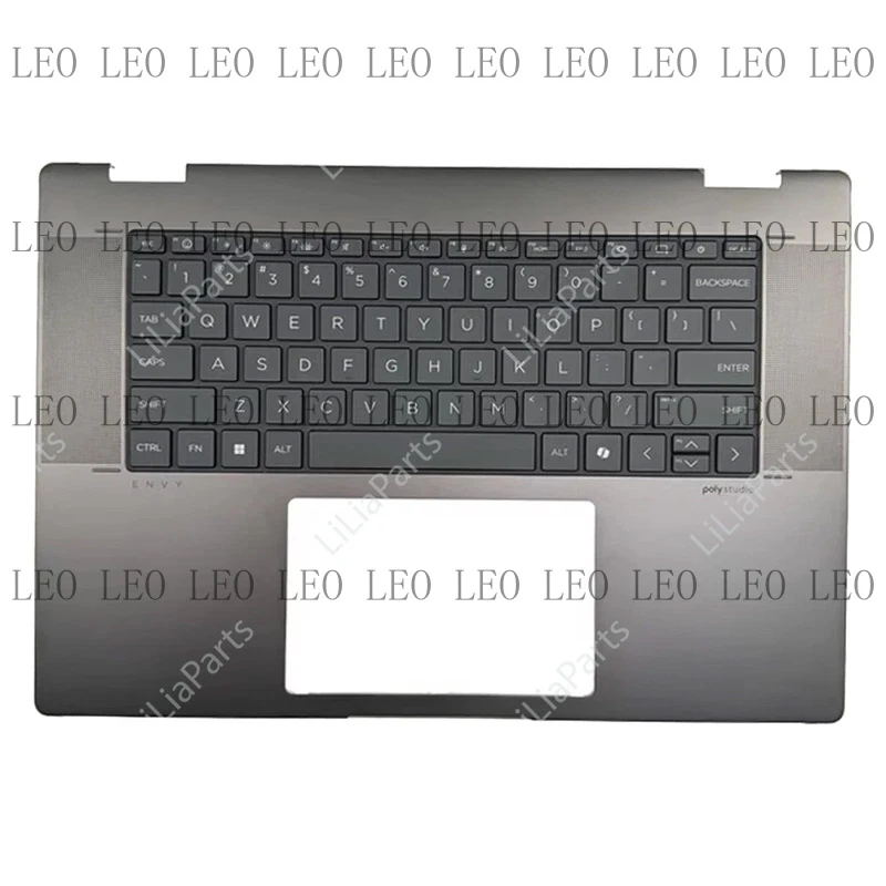 

AA Palmrest Upper Case cover US Backlit Keyboard For HP Envy x360 16-ad 16-ac 2in1