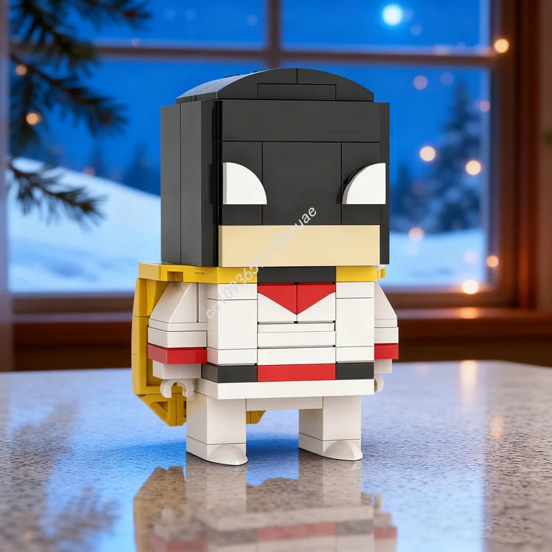 

109pcs MOC Space Ghost Brickheadz Brickheadzed Model Building Blocks Construction Creative Idea Brick Christmas Gifts Toys Kids