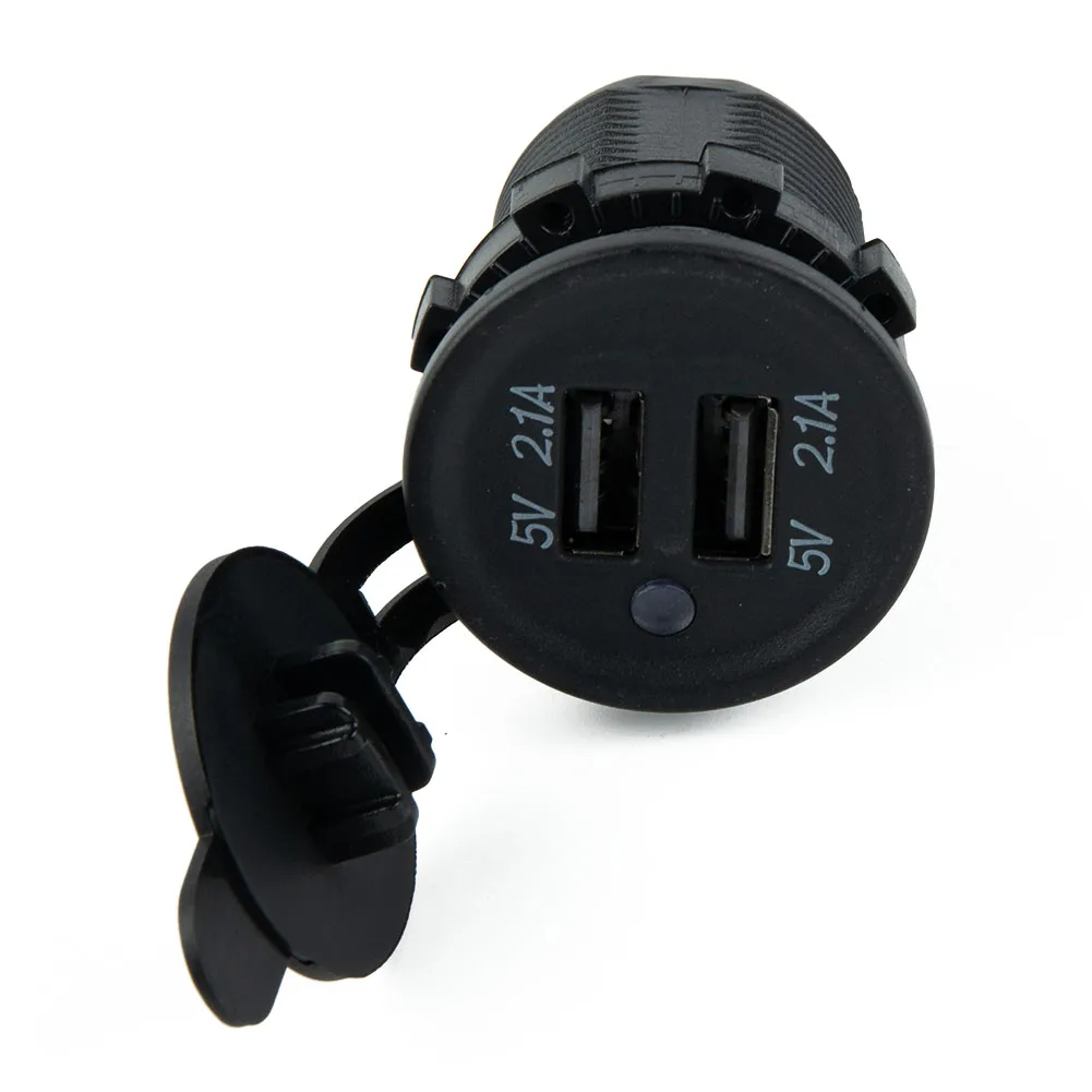 Practical Trailers Buses USB Socket Dual Vehicle Connection 12V CBE C-Line Connectors For 12-24V Voltage Vehicles