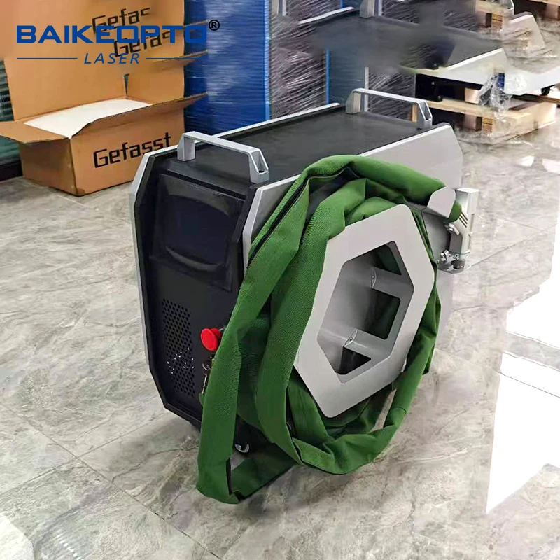 Lightweight Air Cooled 4 In 1 Handheld Fiber Laser Welding Machine Multifunctional Welder For Iron Stainless Steel