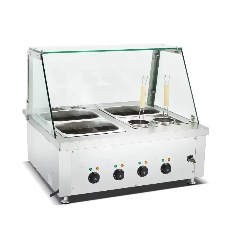 Commercial Multi-functional Electric Hot Pot Cooker for Noodles Sausages and Kanto Style Food Preparation Machine