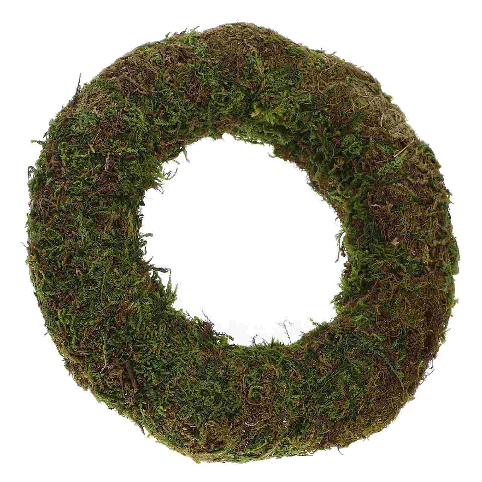 Simulated Moss Garland Wedding Window Decoration Supplies Holiday Party The Ring Wreath for Crafting Wreaths DIY Crafts