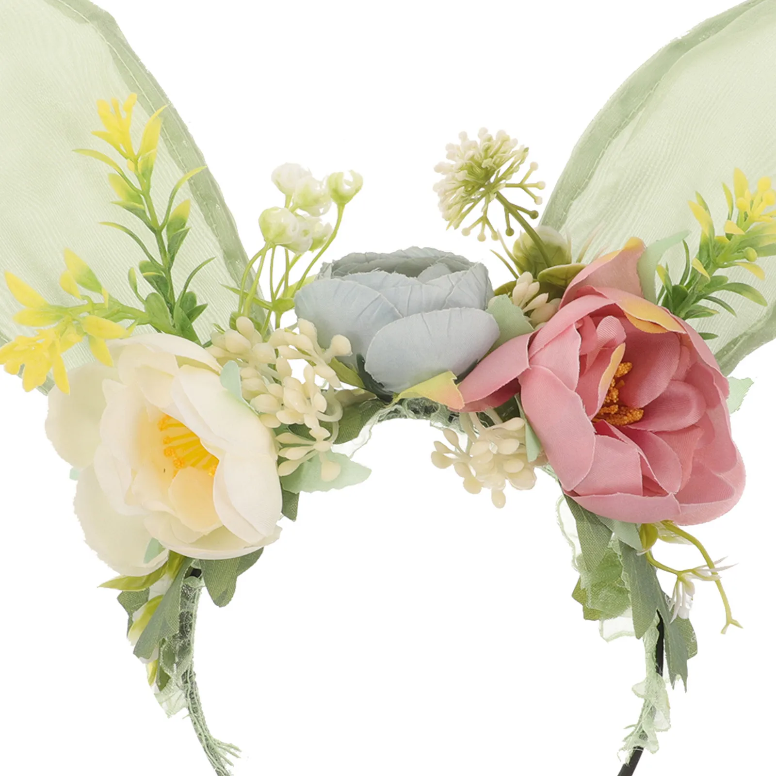 

Rabbit Ears Headband Bunny Adult Floral Lightweight Comfortable Teens Outdoor Party Wedding Easter Accessories Hair Care Styling
