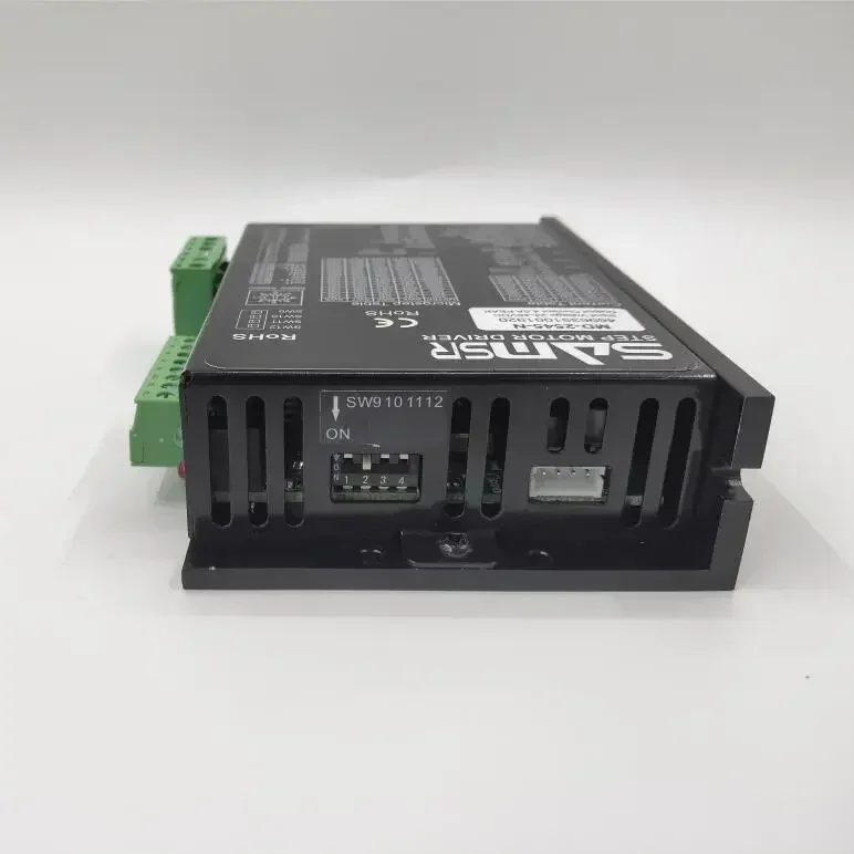 SAMSR CNC محرك متدرج سائق 1.0-4.5A 24-48VDC 128 قرارات مايكرو خطوة لمحرك متدرج Nema 17 و 23