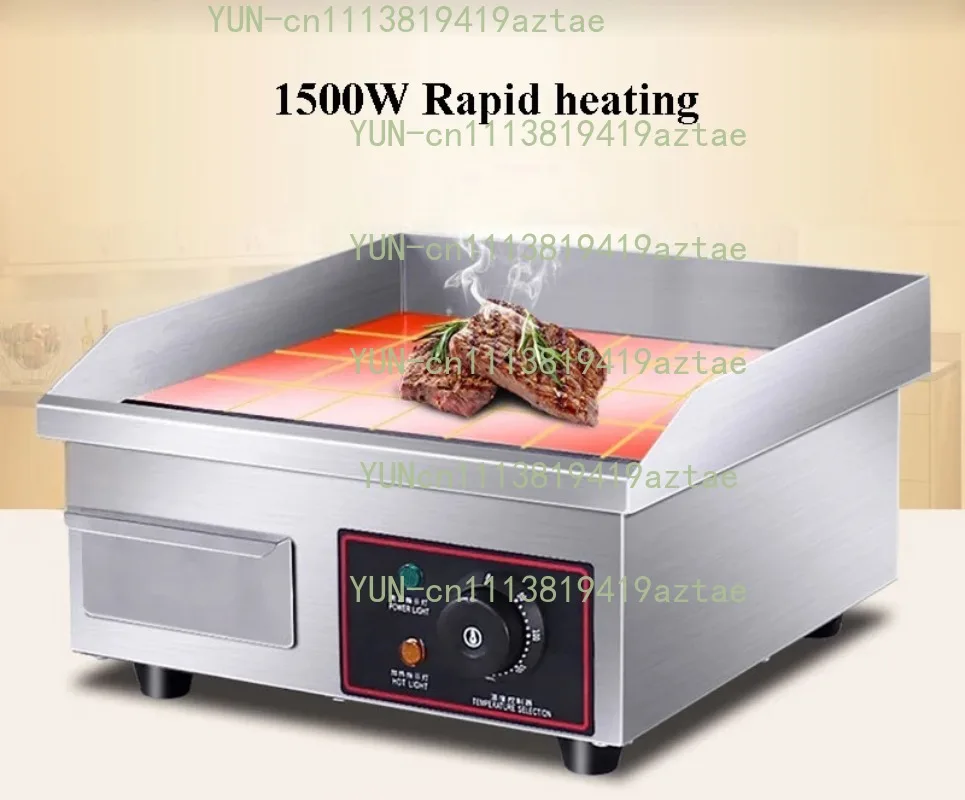 Stainless Steel Electric Flat‑cooking Unit, Counter‑top Jig For Household Food Heating And Processing Work