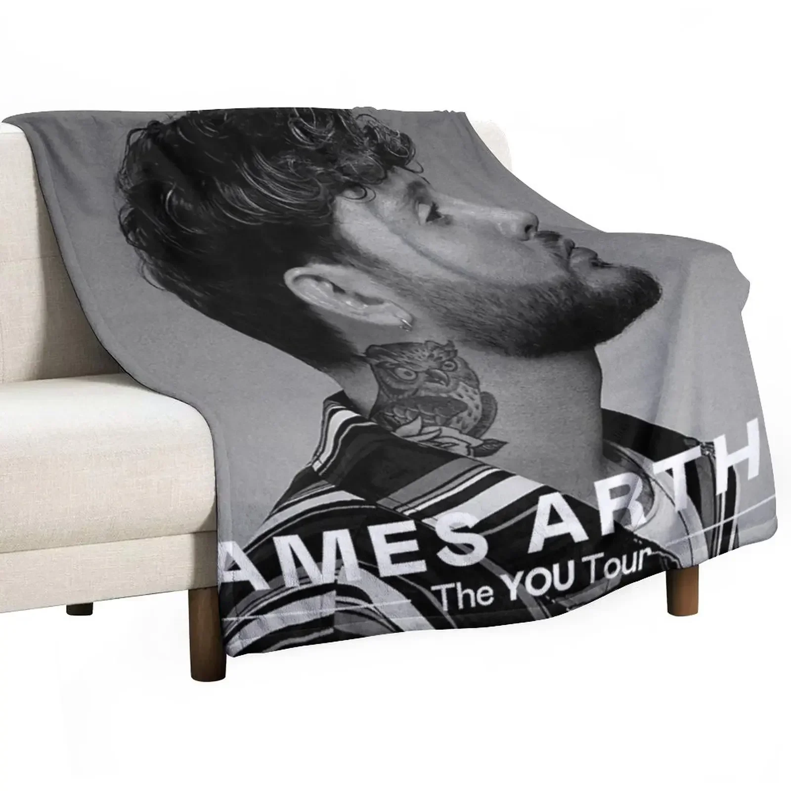 

Eightjo Show James The You American Tour 2019 Throw Blanket Stuffeds Soft Plaid Warm Blankets