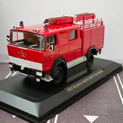 1: 431965 Magirus Deutz 100 d7 fa lf8 TS simulazione pressofusione camion dei pompieri modello collezione ornamento