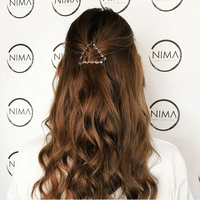 Alat Rias Wanita Musim Panas Invisibbble Traceless Closeable Waver Plus Penjepit Rambut Jepit Rambut Mutiara