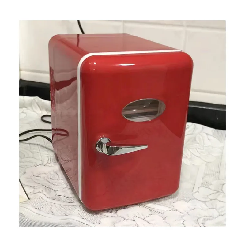 

4L Car Mini Refrigerator Small Household Dormitory Single-door Refrigeration Car Dual-purpose Car Refrigerator