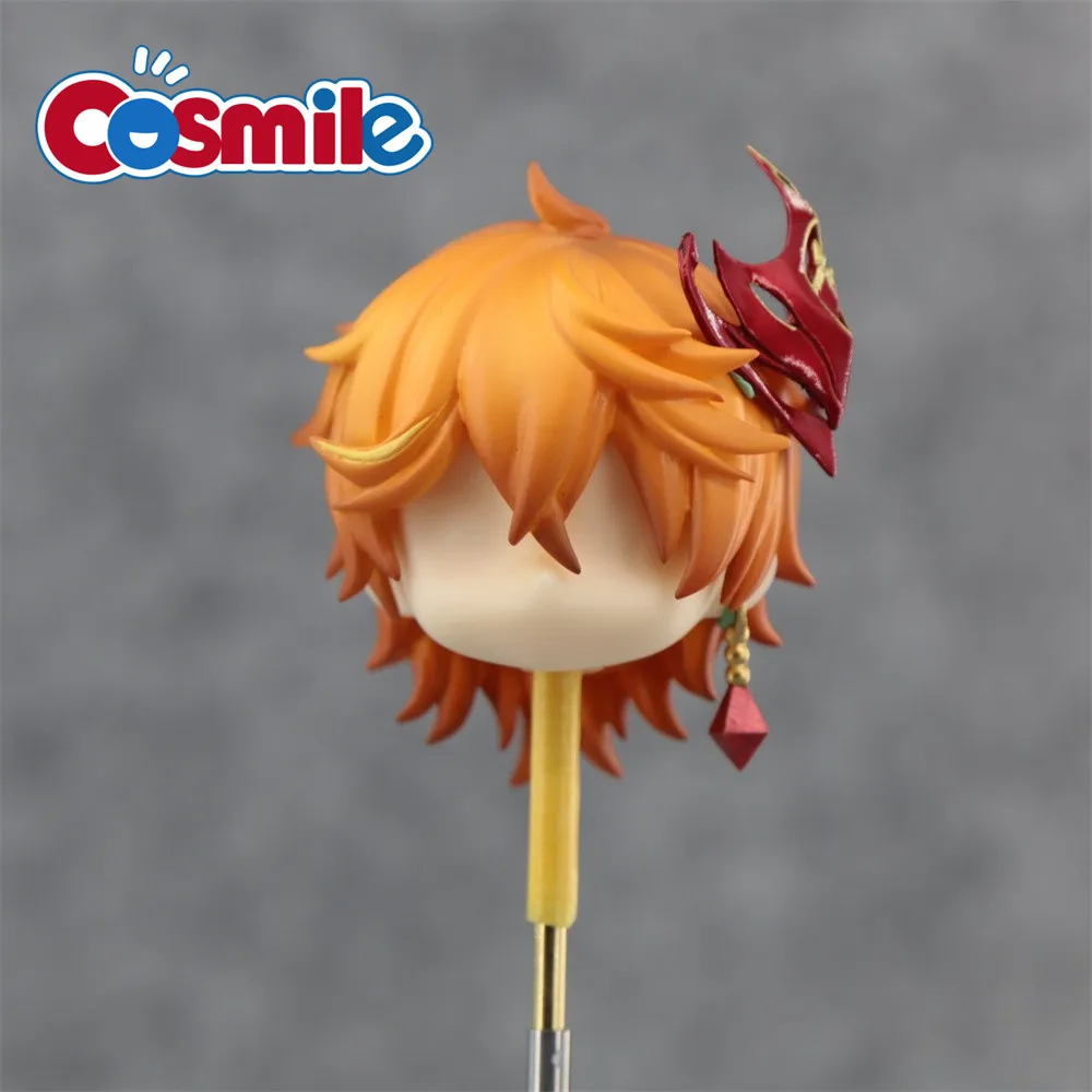 

Cosmile Game Genshin Impact Tartaglia OB11 OB22 Hair Wig Earring Mask Anime Cosplay Props Cute Lovely C