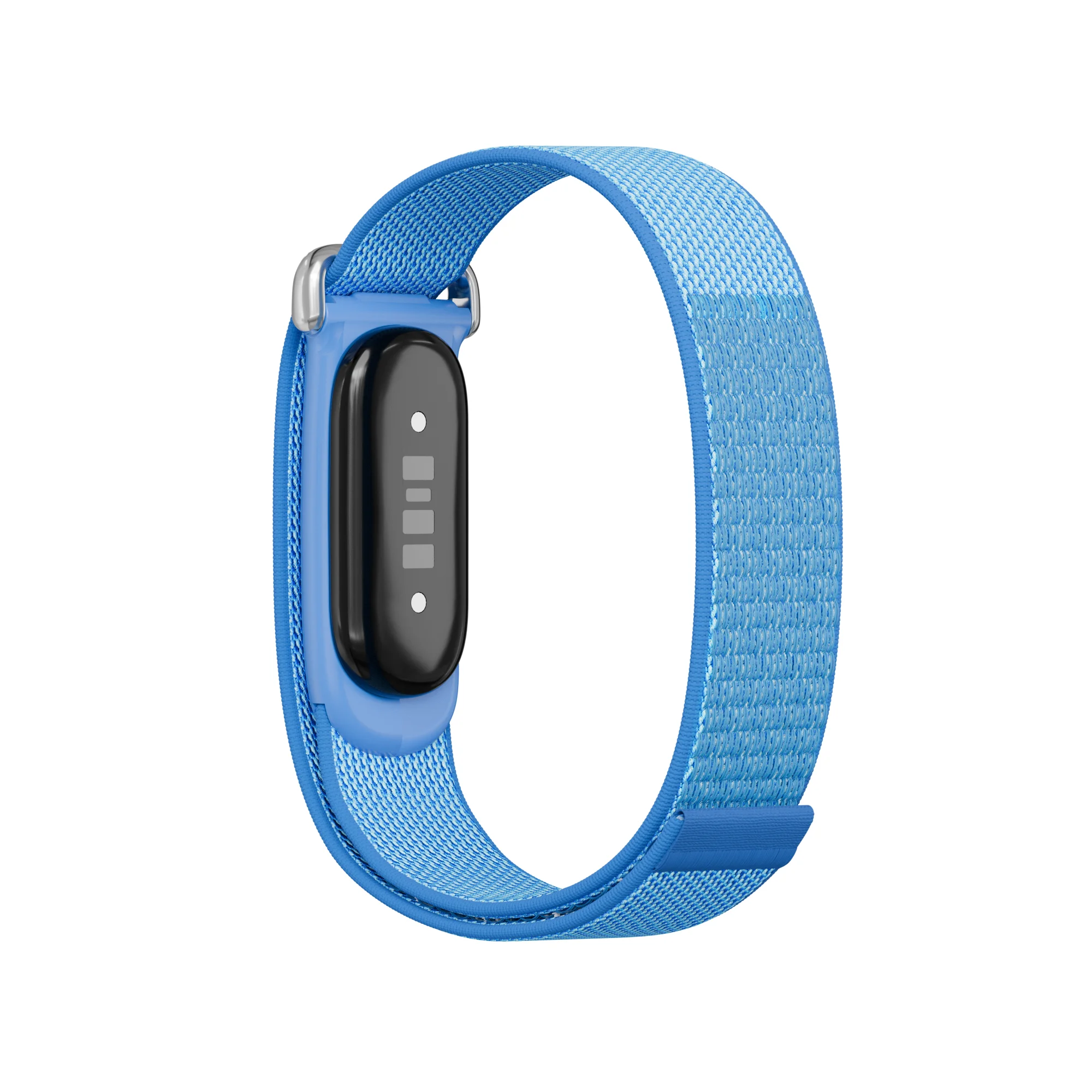 Silikon + Nylon Sportuhrenarmband für Google Fitbit Air Armband Atmungsaktives Band Ersatz-Zubehör – Detail 17