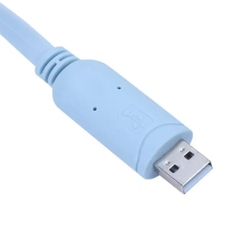 USB RS232 do portu szeregowego RJ45 8 p8c kabel USB do przewód sterowniczy konfiguracji konsoli portu szeregowego RJ45