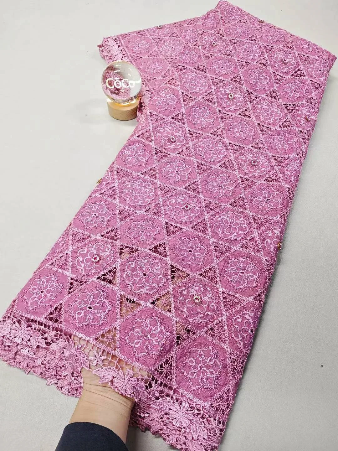 

Новое поступление, Новое поступление, нигерийский, африканский, французский гипюр, тюль, кружевная ткань, блестки, вышивка бисером для роскошного свадебного платья, 5 ярдов