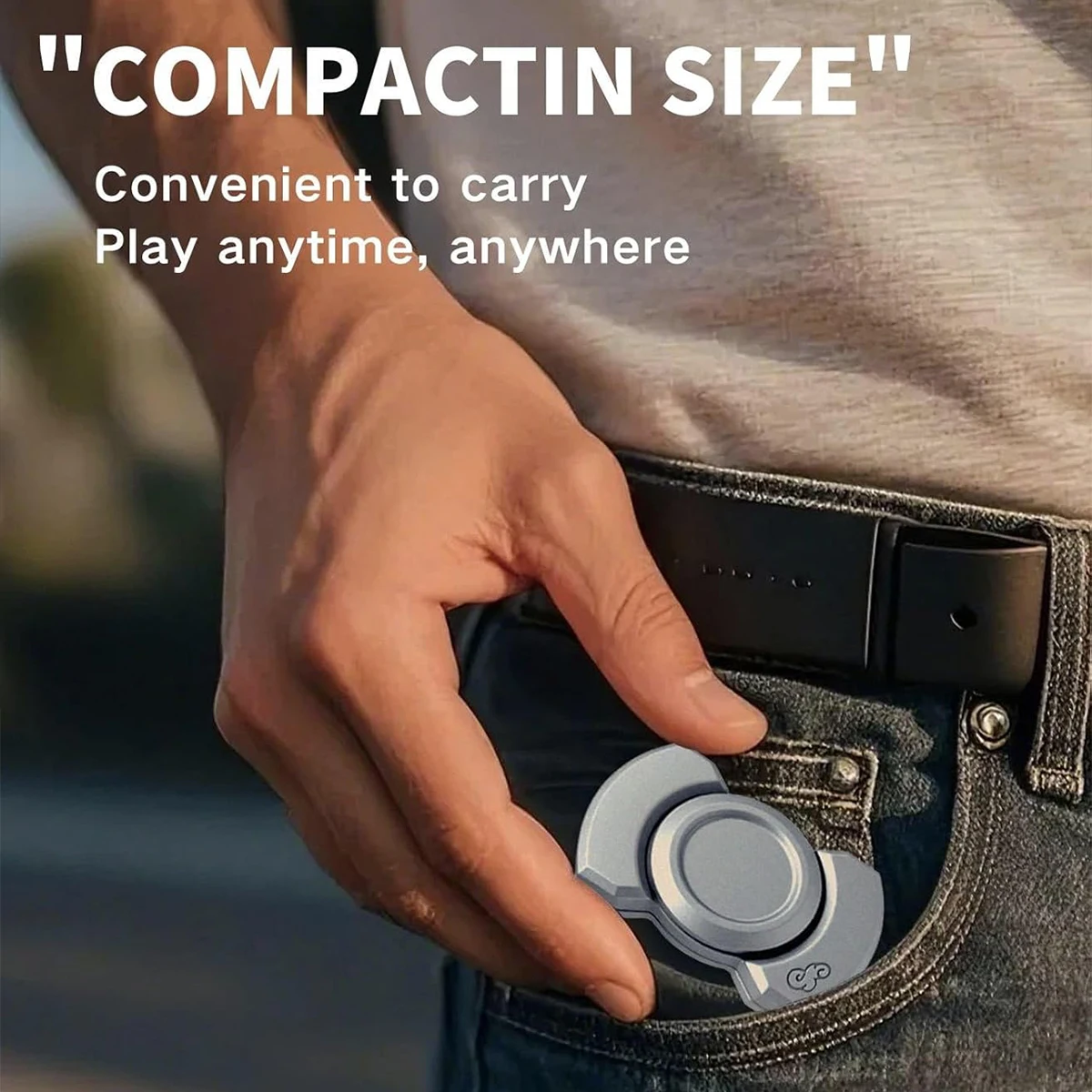 لعبة فيدجيت EDC ممتعة 3 في 1، سبينر فيدجيت بتصميم هيكل عظمي شبحي مخصص، سلايدر فيدجيت من السبائك، لعبة لتخفيف التوتر، لعبة عملة صوتية