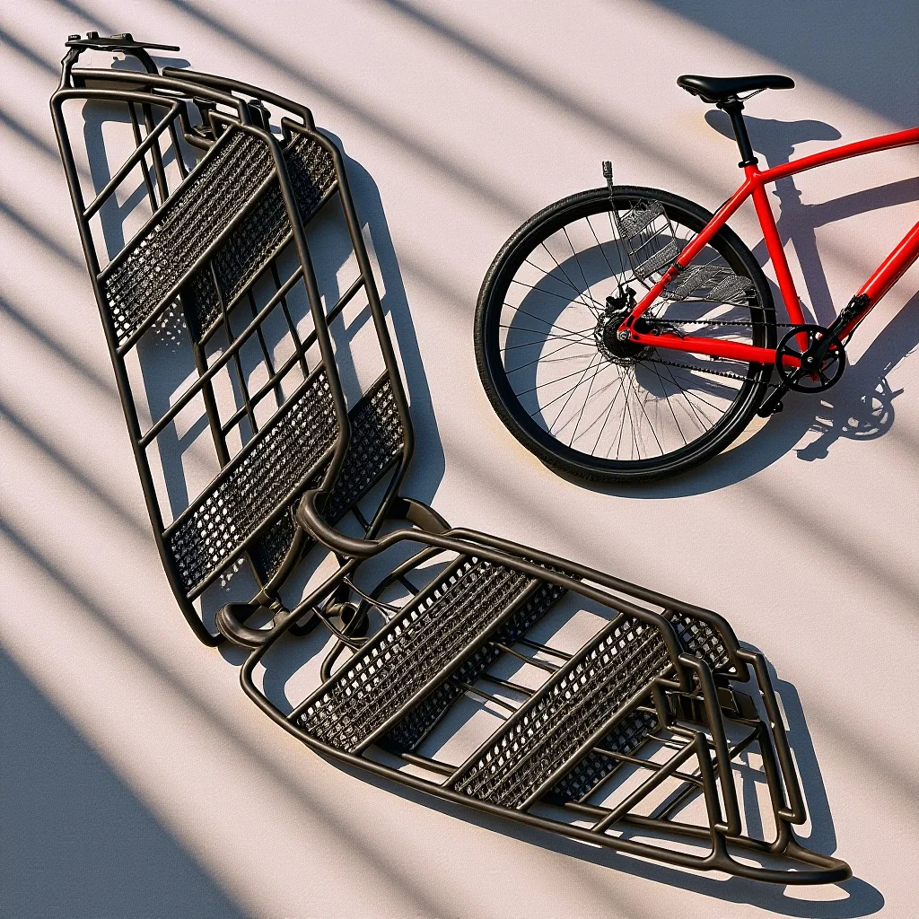 

1pcs Bicycle Backseat Protective Mesh Guard Rear Wheel Dress Protection Universal Fit Sturdy Lightweight Bike Rear Screen Wheel