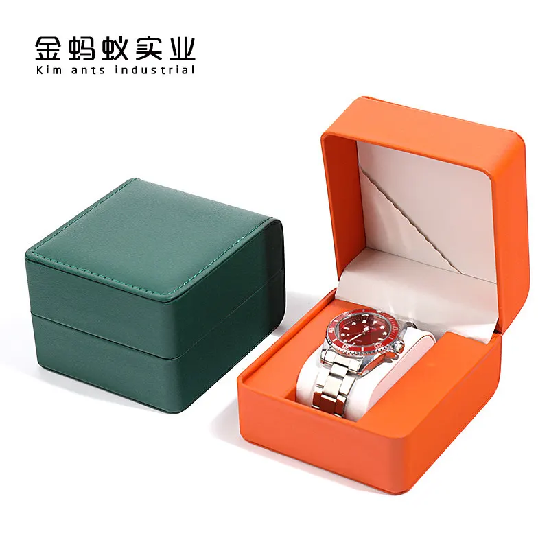 

High-end watch box fashion high quality pu leather jewelry fashion storage box packaging box