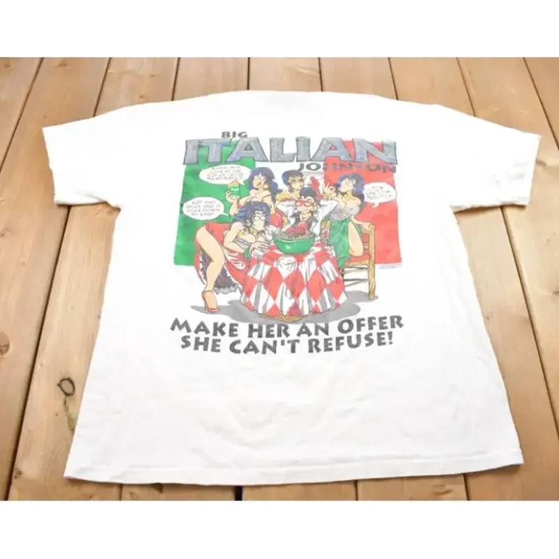 Vintage 1997 Big Italian Johnson T Shirt Cute Gift Unisex Christmas