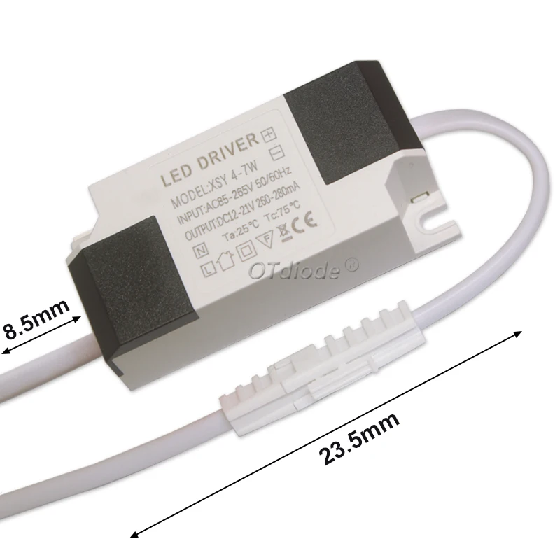 LED Driver 300mA 1-3w 4-7w 8-12w 12-18w 18-25w 25-36w 48W 600mA Constant Current Driver Power Supply For LED Bulb Transformers