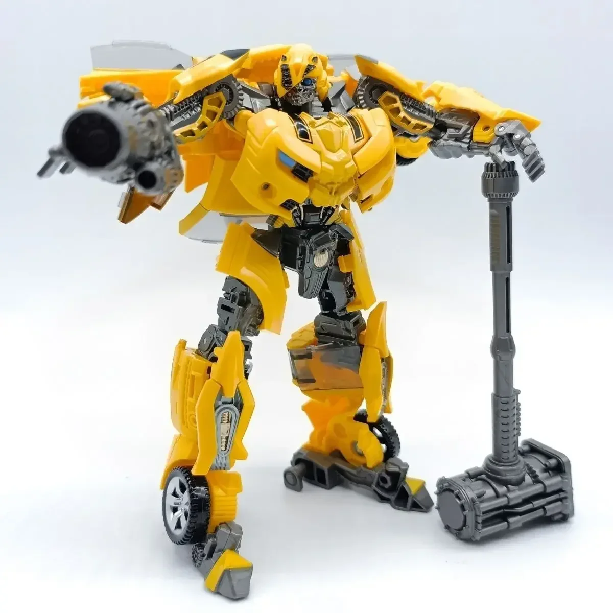 In Stock BAIWEI Transforming Toys TW1025B TW-1025 Dark Warhammer Bee SS49 Car Robot Action Dolls Model Gift Collection