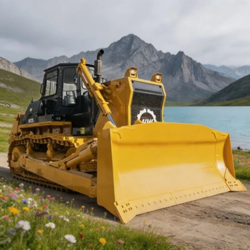 Multi Terrain Track Mini Crawler Dozer Bulldozer Earth Mover 130HP Remote Control for Forest Logging Use Clearing Work Site