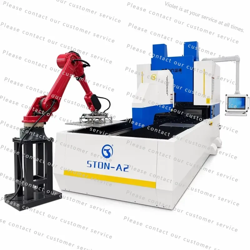 Automatic CNC Panel Paneladora Bender with Arm and Truss Loading Unloading System for Sheet Metal Bending Automation