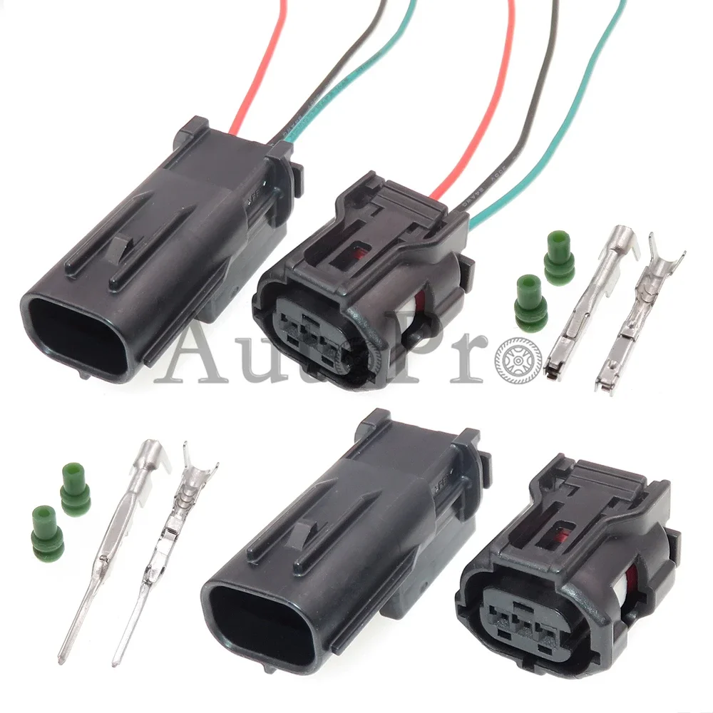 

1 Set 3 Hole 6189-1129 6188-4920 AC Assembly Auto Crankshaft Position Sensor Wiring Terminal Sealed Sockets For Toyota