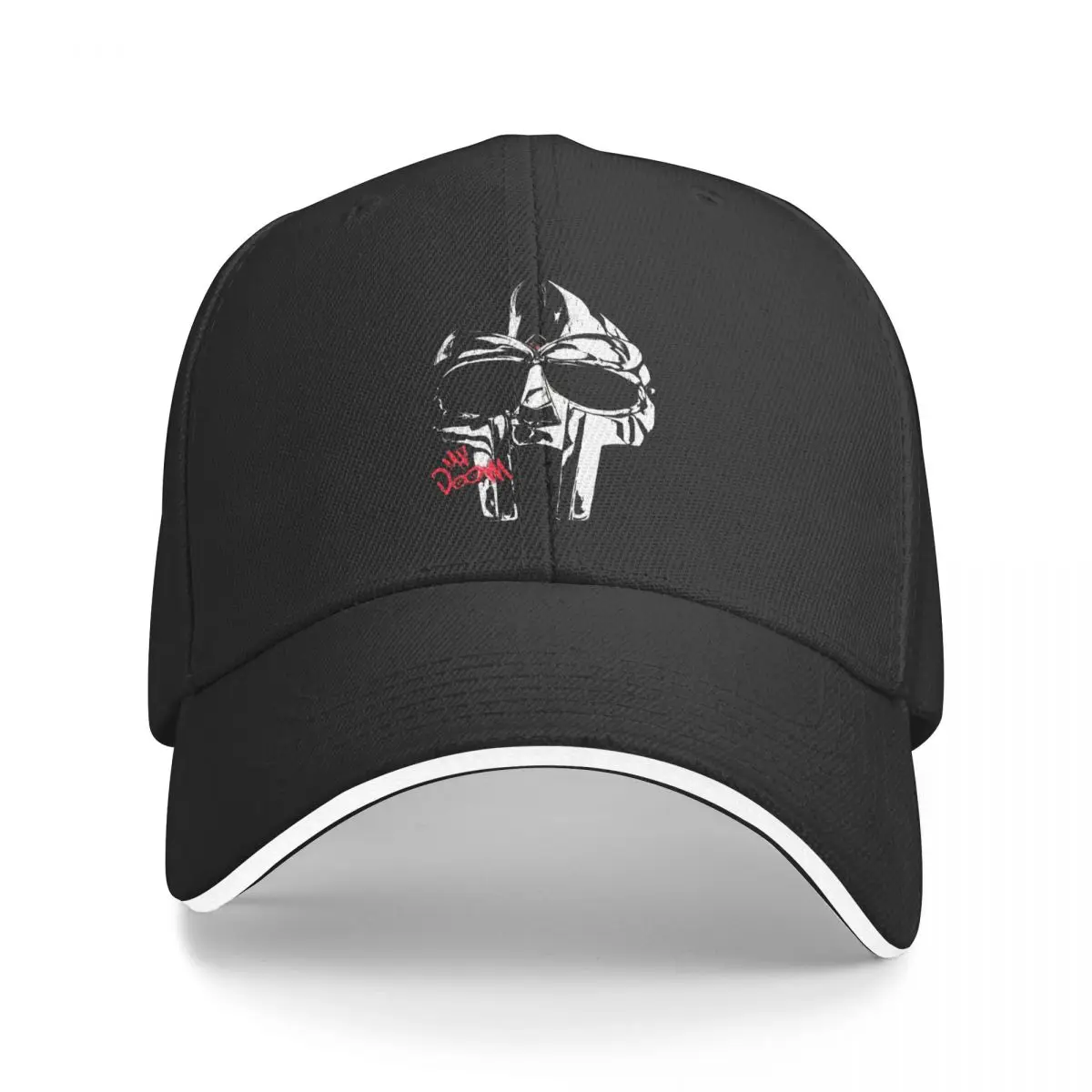 Rapper Mf Doom Baseball Cap Fashion Mad Villain Hip Hop 90s Music Artist Sandwich Hats Unisex Breathable Dad Hat Running Golf