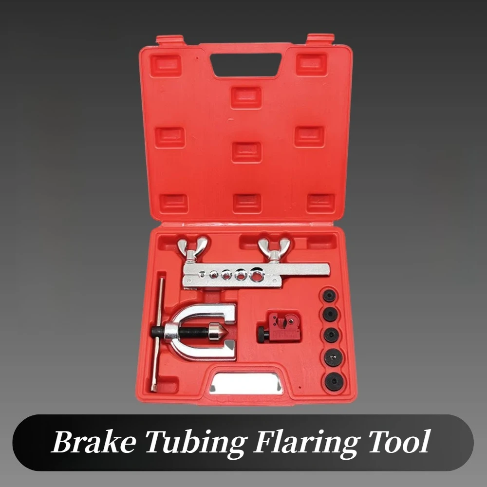 Brake Line Flaring Tool, Copper Tube Flarer, Brake Pipe Double Flare Tool, Tubing Expander for Automotive Brake Lines