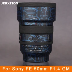 50 1.4 Skin Sony 50mm Lens Camera Accessories Vinyl Wrap Body Protective Film Sticker Protector Decals for Sony FE 50mm F1.4 GM