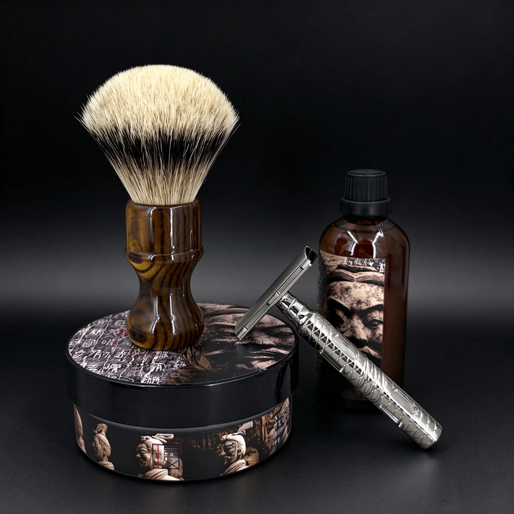 Pennello da barba con manico i - Safety Razor Handle recensione e prezzo