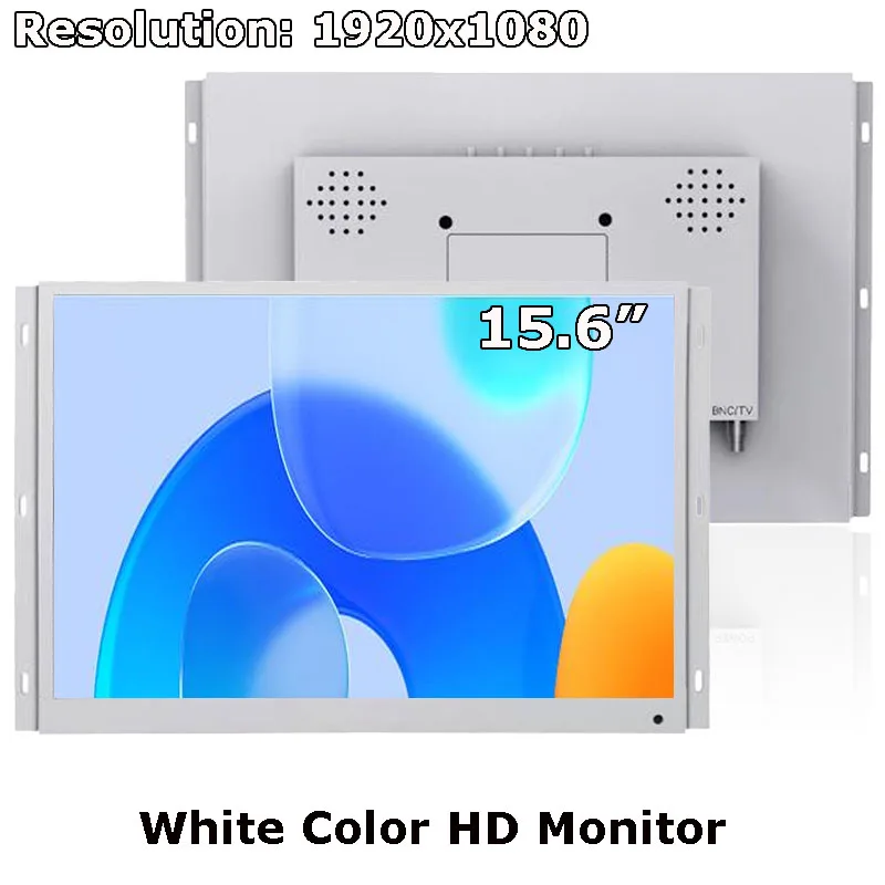 15.6 Inch VESA Wall Mounted Open Frame 1920x1080 VGA HDMI LCD Computer Touch Monitor