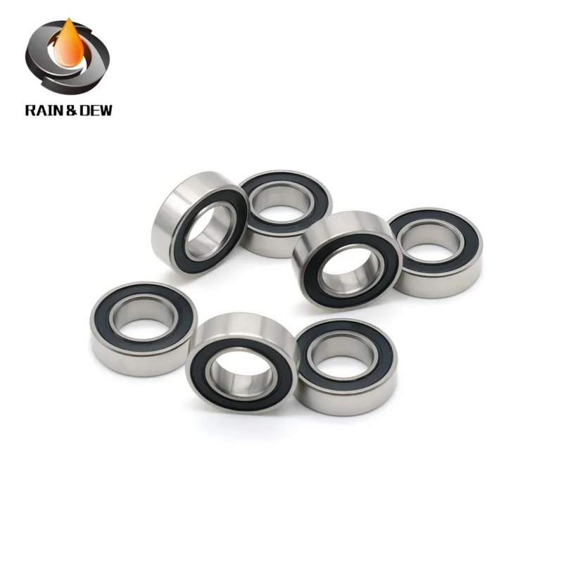 10Pcs 625-2RS 5x16x5mm Ball Bearing 623RS 3x10x4mm 624RS 4x13x5mm 626RS 6X19X6mm 627RS 7x22x7mm 628RS 8x24x8mm 629RS 9x26x8mm