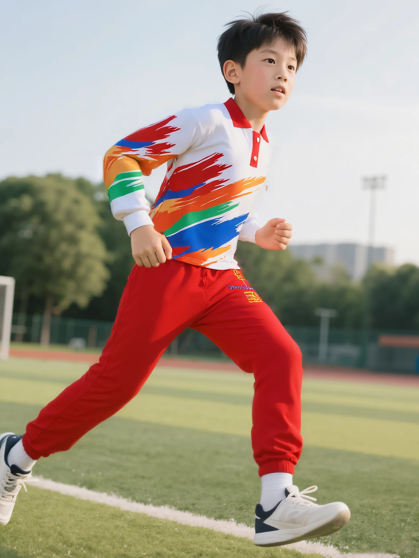 

Костюм для выступления на церемонии открытия спортивных соревнований для учащихся средней школы: комплект для парада классных групп и выступлений, детский костюм для чирлидинга.