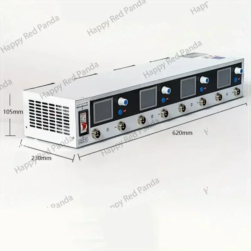 High Precision 4 Channel 5V 50A Charge Discharge Detector Battery Pack Voltage Balance Lithium Battery Capacity Tester