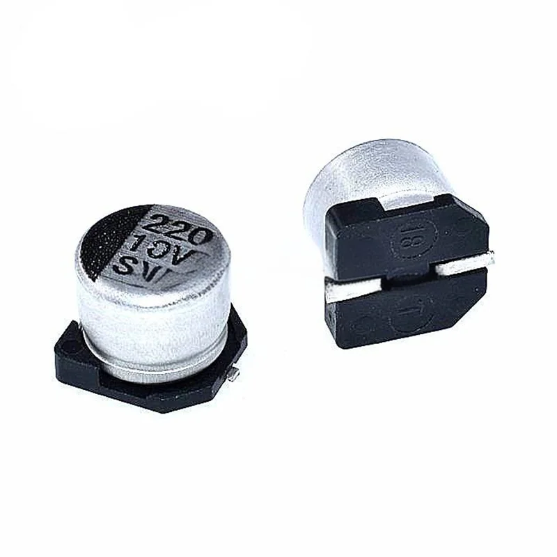 Condensatori elettrolitici in alluminio 20PCS 10V 10V 47/68/100/220/470/1000uf SMD