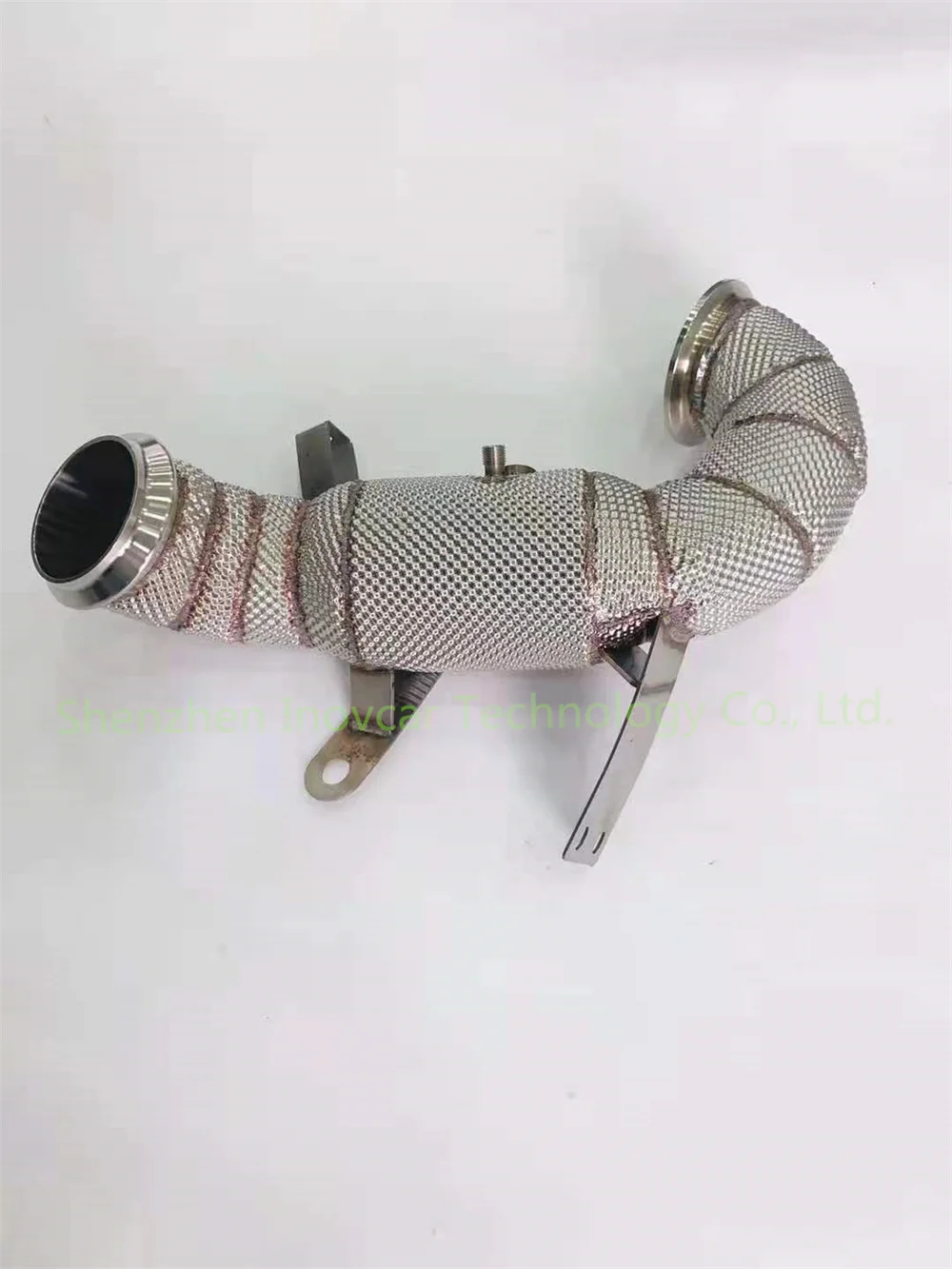 Car Exhaust System Downpipe For Benz Mercedes A45 AMG 2020-2021 2.0T Stainless Steel Three Way Catalytic Ternary Head Pipes