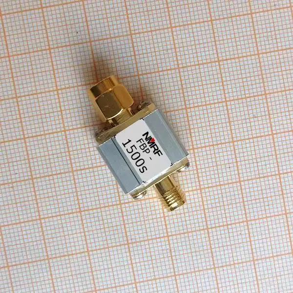 

1500MHz RF Coaxial Bandpass SAW Filter, SMA Interface,1dB Bandwidth 20MHz
