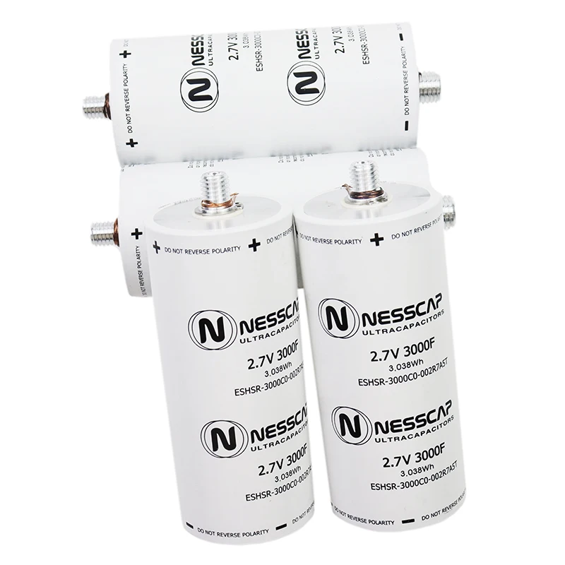 2.7V 3000F DIY 12V Car Starter Rectifier Supercapacitor Distribution Connector Nut and Fixing Bracket Korean NESSCAP 1-6PCS