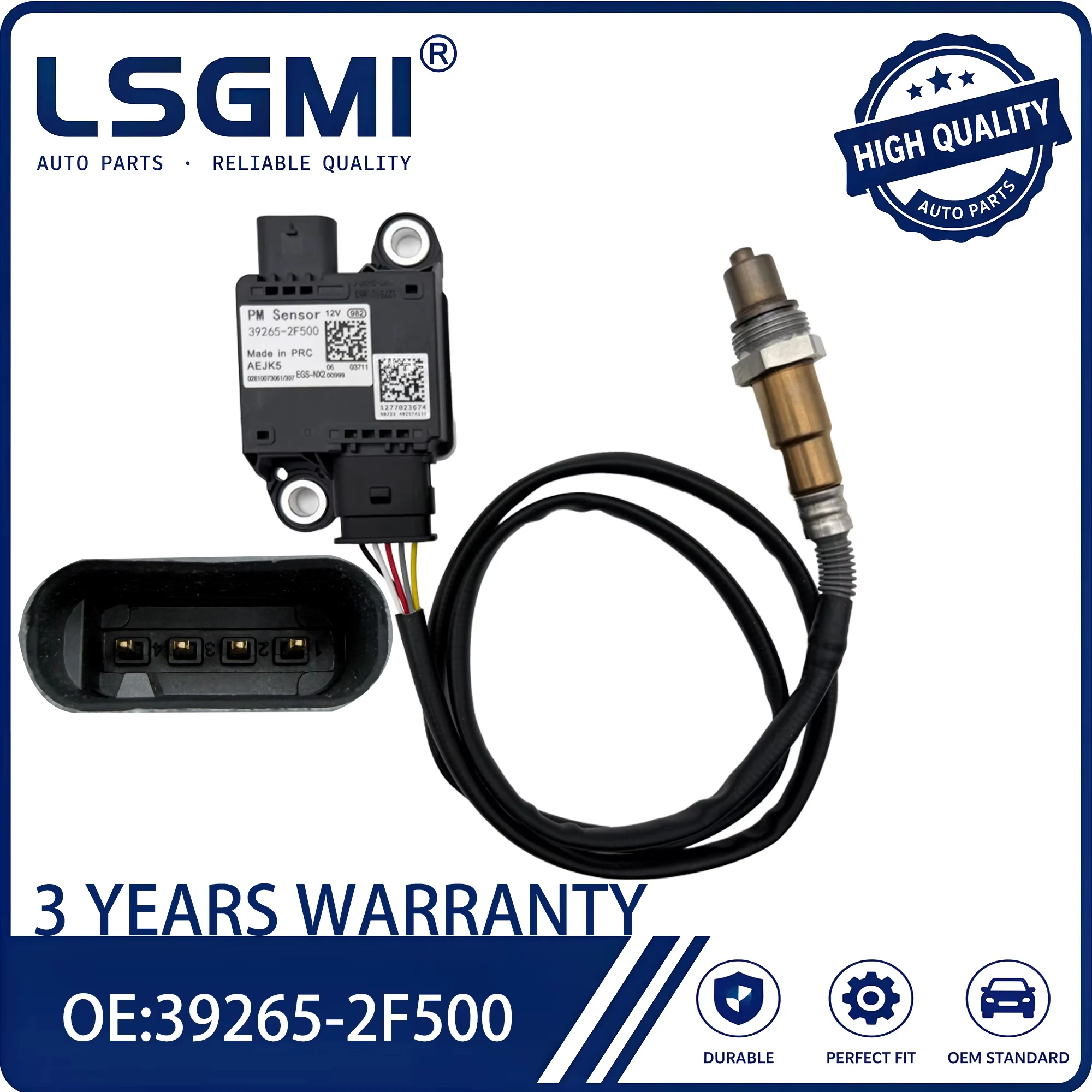 0281007513 0281007514PM sensor for Santa Fe TM 2.0 CRDi 2.2 CRDi 2018–2020 OE 39265-2F500
