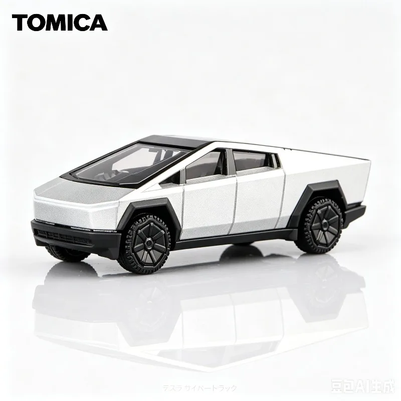 TOMICA 1:64 TOMY Tesla Alloy Die Casting Car Model,  Desktop Ornament, Adult Collectibles, Festival Gifts, Male Toys.