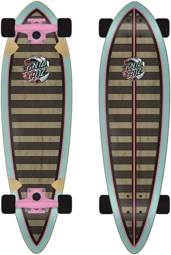 Cruz-Longboard Wave Dot Splice Pintail, 9.20 po x 33 po