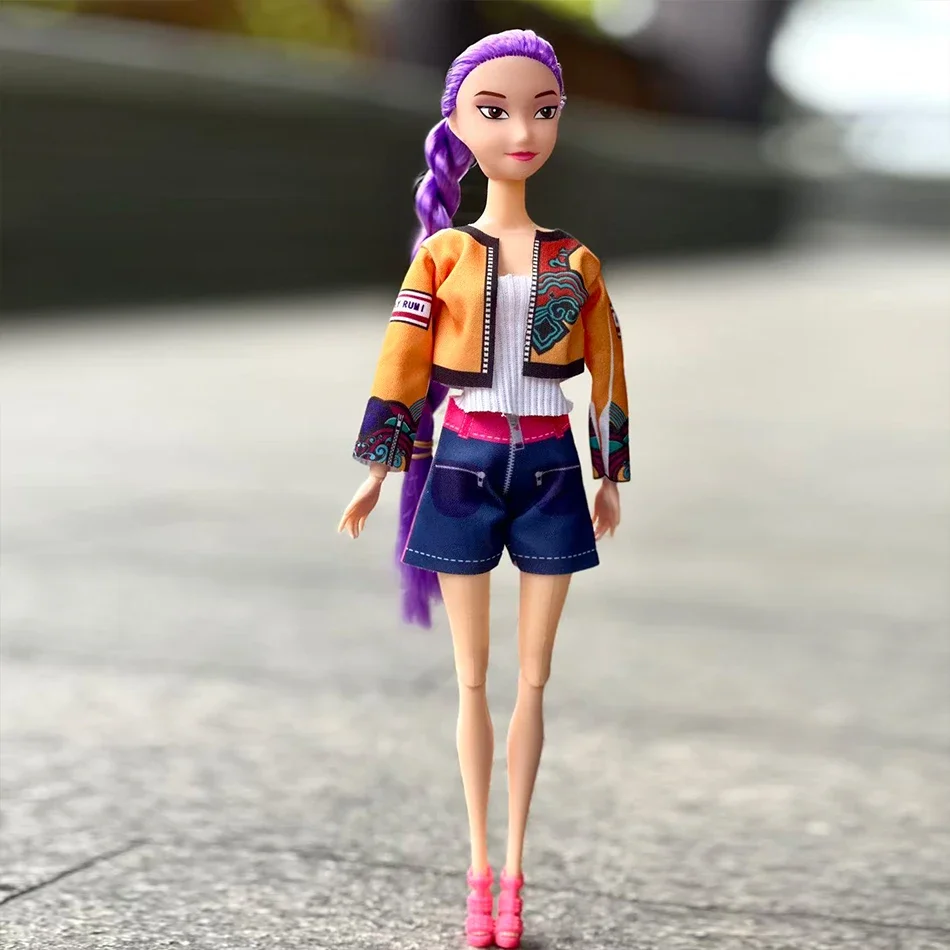 2026% حار أنيمي KPop شيطان الصيادين دمية لعبة من الفينيل رومي ميرا زوي شخصية قناع الفينيل تمثال هدية عيد ميلاد مروحة نادي الهدايا _ @ #3